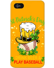 Load image into Gallery viewer, Baseball Drink Beer Day St Patrick's Day Gift For Baseball Lovers Phone case

