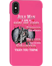 Load image into Gallery viewer, July Man Son Of God Birthday Meaningful Gift For Men Phone case
