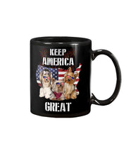 Load image into Gallery viewer, Keep America Great Yorkshire Terrier Gift For Dog Lovers Mug
