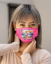 Load image into Gallery viewer, Butterfly Sunset On Beach Those We Love Don't Go Away Gift For Lover Cloth Face Mask
