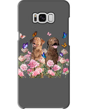 Load image into Gallery viewer, Gift For Dog LoversChesapeake Bay Retriever With Peonies Phone case
