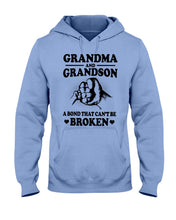 Load image into Gallery viewer, Grandma And Grandson A Bond That Can't Be Broken Custom Design Hoodie
