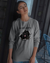 Load image into Gallery viewer, Labrador Retriever Six Feet People Unique Custom Design For Dog Lovers Unisex Long Sleeve
