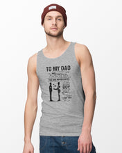 Load image into Gallery viewer, Giving For  Dad Let You Know You're Appreciated  Custom Design Unisex Tank Top
