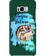 Load image into Gallery viewer, Fishing With All Your Heart Gift For Men Phone case

