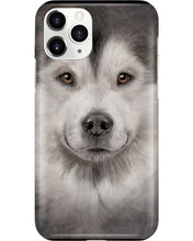 Load image into Gallery viewer, Lovely Phone Case Dog Face Gift For Alaskan Malamute Lovers Phone case
