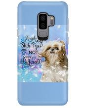 Load image into Gallery viewer, Angels And Shih Tzu Are Not Different Gift For Dog Lovers Phone case

