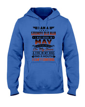 Load image into Gallery viewer, I'm A Grumpy Old Man I Was Born In May With My Heart Hoodie
