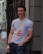 Load image into Gallery viewer, Cow I Need Somebody Who Sees The Crazy And Still Wants Me Guys V-Neck
