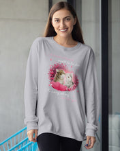 Load image into Gallery viewer, A Hundred Hearts Would Too Few To Carry All My Love For You Cats Gift For Cat Lovers Unisex Long Sleeve
