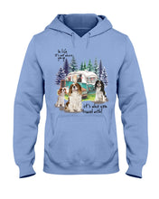 Load image into Gallery viewer, Cavalier King It's Who You Travel With Gift For Dog Lovers Hoodie
