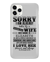Load image into Gallery viewer, Gift For Husband I Love Here Forever And Always Phone case
