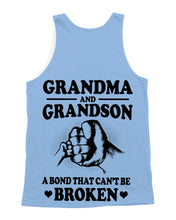 Load image into Gallery viewer, Grandma And Grandson A Bond That Can't Be Broken Custom Design Unisex Tank Top
