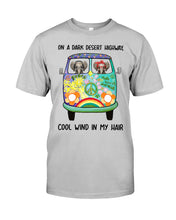 Load image into Gallery viewer, Elephants On A Dark Desert Highway Cool Wind In My Hair Guys Tee

