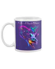 Load image into Gallery viewer, Hummingbirds Heart Shaped I Am A Simple Woman Gift For Mom Mug
