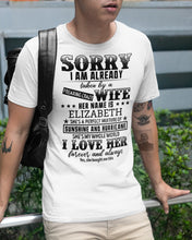 Load image into Gallery viewer, Gift For Husband I Love Here Forever And Always Guys Tee
