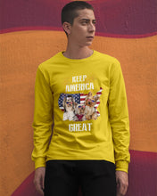 Load image into Gallery viewer, Keep America Great Yorkshire Terrier Gift For Dog Lovers Unisex Long Sleeve
