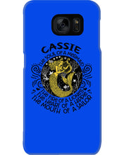 Load image into Gallery viewer, Gift For Cassie Girl The Soul Of A Mermaid Phone case
