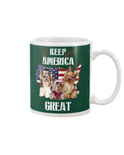 Load image into Gallery viewer, Keep America Great Yorkshire Terrier Gift For Dog Lovers Mug
