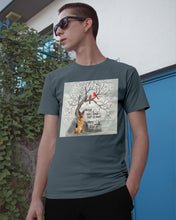 Load image into Gallery viewer, German Shepherd They Walk Beside Us Everyday Special Custom Design Guys Tee
