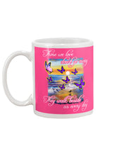 Load image into Gallery viewer, Butterfly Sunset On Beach Those We Love Don't Go Away Gift For Lover Mug
