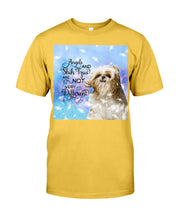 Load image into Gallery viewer, Angels And Shih Tzu Are Not Different Gift For Dog Lovers Guys Tee
