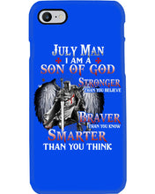 Load image into Gallery viewer, July Man Son Of God Birthday Meaningful Gift For Men Phone case
