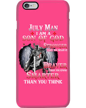 Load image into Gallery viewer, July Man Son Of God Birthday Meaningful Gift For Men Phone case
