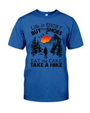 Load image into Gallery viewer, Life Is Short Buy The Shoes Guys Tee

