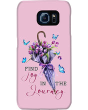 Load image into Gallery viewer, Butterflies Find Joy In The Journey Gift For Daughter Phone case
