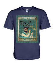 Load image into Gallery viewer, Lose Your Mind Find Your Soul Gift For Bartender Guys V-Neck
