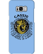 Load image into Gallery viewer, Gift For Cassie Girl The Soul Of A Mermaid Phone case
