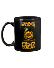 Load image into Gallery viewer, Humming Bird Sunflower Cross You Are My Sunshine Trending Mug
