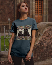 Load image into Gallery viewer, Lovely Phone Case Cute Black Cat Boho Pattern Gift For Cat Lovers Guys Tee
