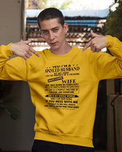 Load image into Gallery viewer, I'm A Spoiled Husband But Not Yours  - Awesome Wife Who Was Born In February Sweatshirt
