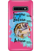 Load image into Gallery viewer, Fishing With All Your Heart Gift For Men Phone case
