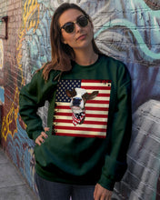 Load image into Gallery viewer, Lovely Phone Case With America Flag Face Gift For Cow Lovers Sweatshirt

