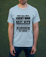 Load image into Gallery viewer, Gift For Husband I Have A Sexy Wife Guys Tee
