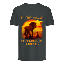 Load image into Gallery viewer, Father And Son Best Friends Forever Gift For Son Guys V-Neck
