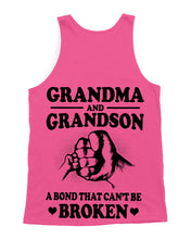 Load image into Gallery viewer, Grandma And Grandson A Bond That Can't Be Broken Custom Design Unisex Tank Top
