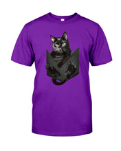 Load image into Gallery viewer, Cat In Your Front Pocket Perfect Gift For Friends Who Loves Cat Guys Tee
