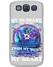 Load image into Gallery viewer, Hummingbird My Husband My Guardian Angel Gift For Angel Husband Phone case
