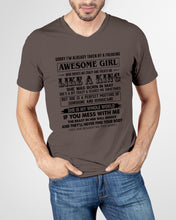 Load image into Gallery viewer, esome Girl She Was Born In May Guys V-Neck
