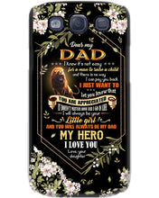 Load image into Gallery viewer, Lion Gift For  Papa You'll Always My Dad My Hero  Custom Design Phone case
