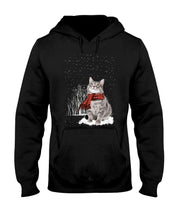 Load image into Gallery viewer, Cats Snow Funny Gift For Cats Lovers Hoodie
