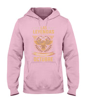 Load image into Gallery viewer, Birthday Meaningful Gift Las Levendas Nacen En Octubre Hoodie
