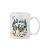 Load image into Gallery viewer, Cavalier King It's Who You Travel With Gift For Dog Lovers Mug
