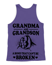 Load image into Gallery viewer, Grandma And Grandson A Bond That Can't Be Broken Custom Design Unisex Tank Top
