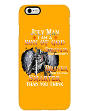 Load image into Gallery viewer, July Man Son Of God Birthday Meaningful Gift For Men Phone case
