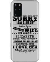 Load image into Gallery viewer, Gift For Husband I Love Here Forever And Always Phone case
